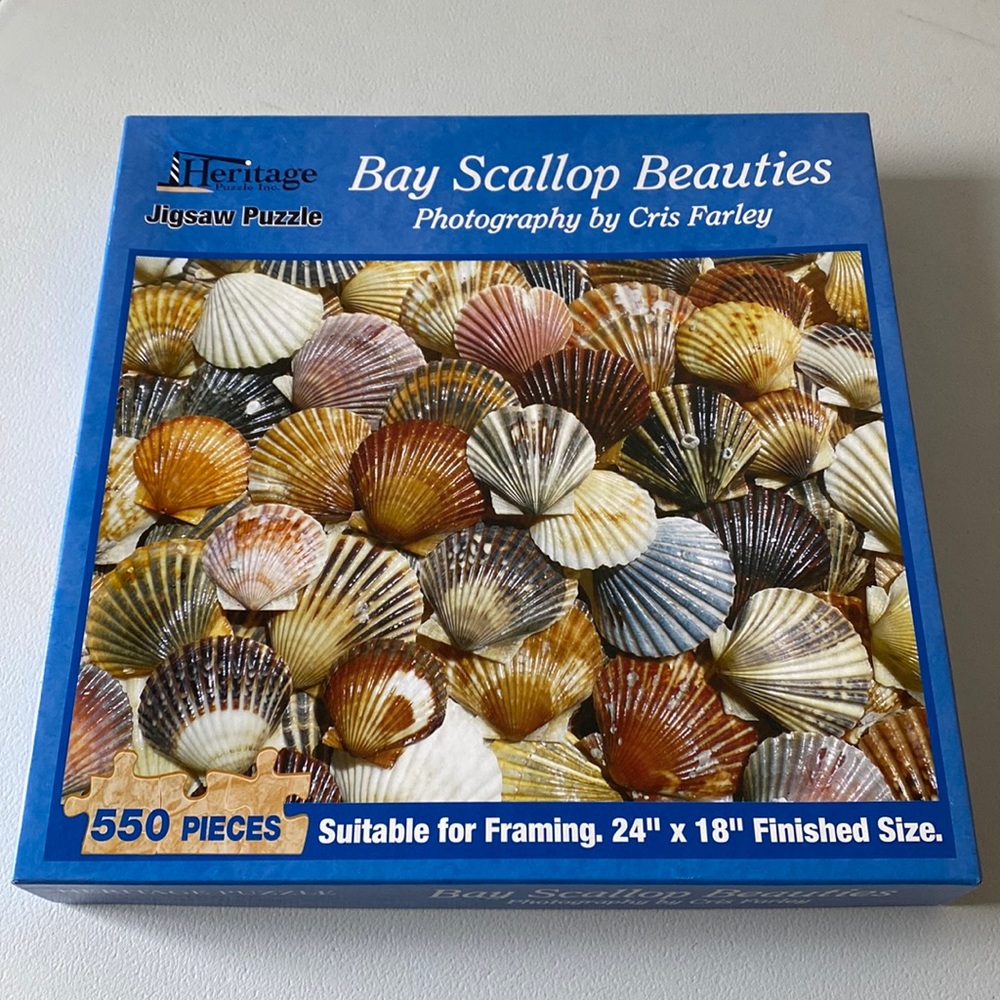 550 Piece Bay Scallop Puzzle